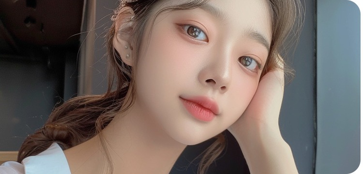 절개로 견고하게 고정한 또렷한 쌍꺼풀 라인