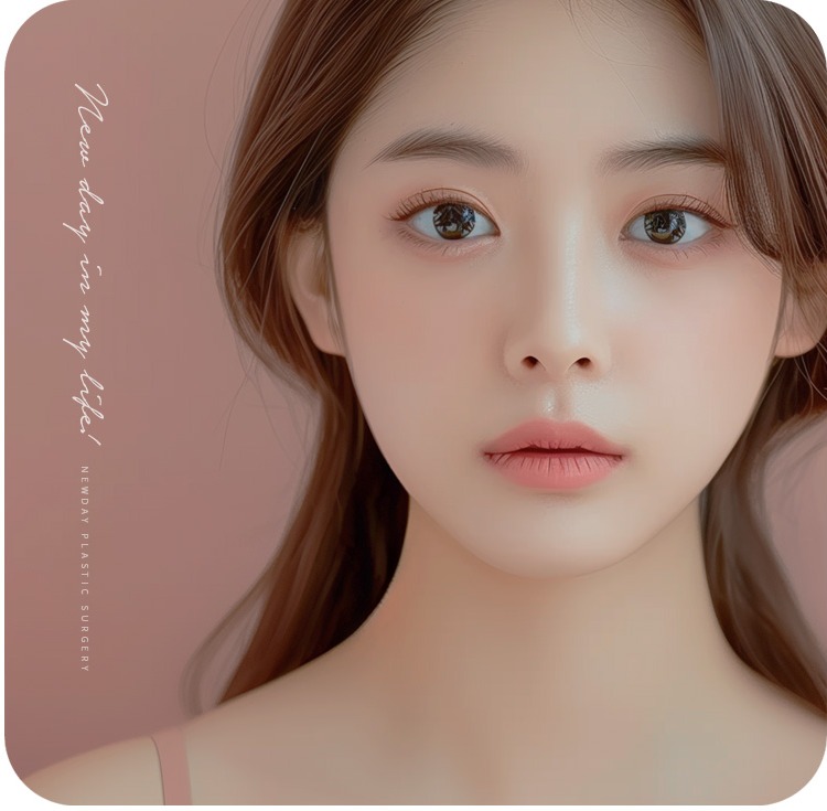 뚱뚱눈 교정 상담 모습