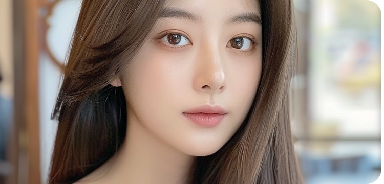 뚱뚱눈 교정 후 또렷해진 눈매