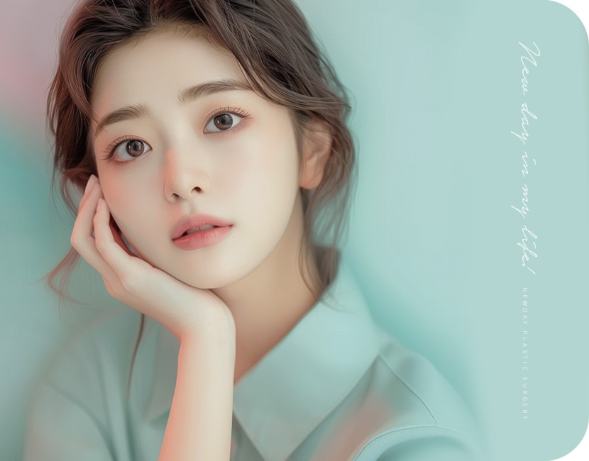 겹주름 교정 후 또렷한 눈매