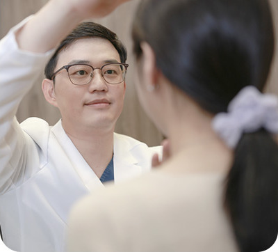 상태에 따른 트임과 복원 진행