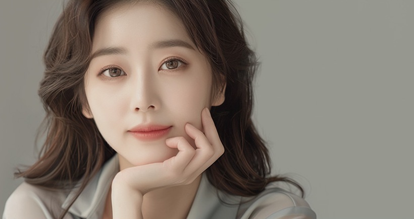 상안검수술로 처진 눈꺼풀을 개선한 모습