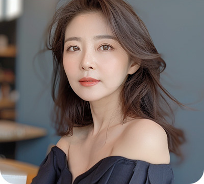 밝고 젊어 보이는 눈매