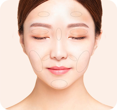 지방이식 부위 디자인