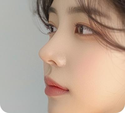 매부리 교정 후 부드러워진 인상