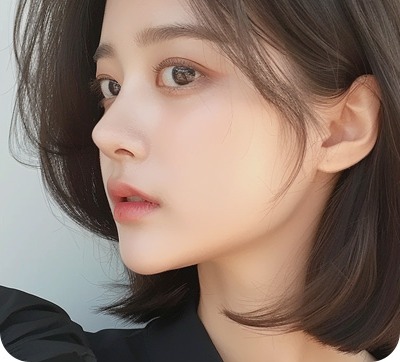 내구성이 강한 자가늑연골로 만든 자연스러운 코라인