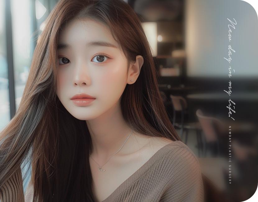 휜코 성형 상담 모습
