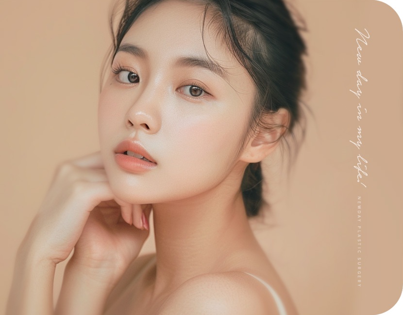 얼굴 잡티 원킬 후 화사해진 피부
